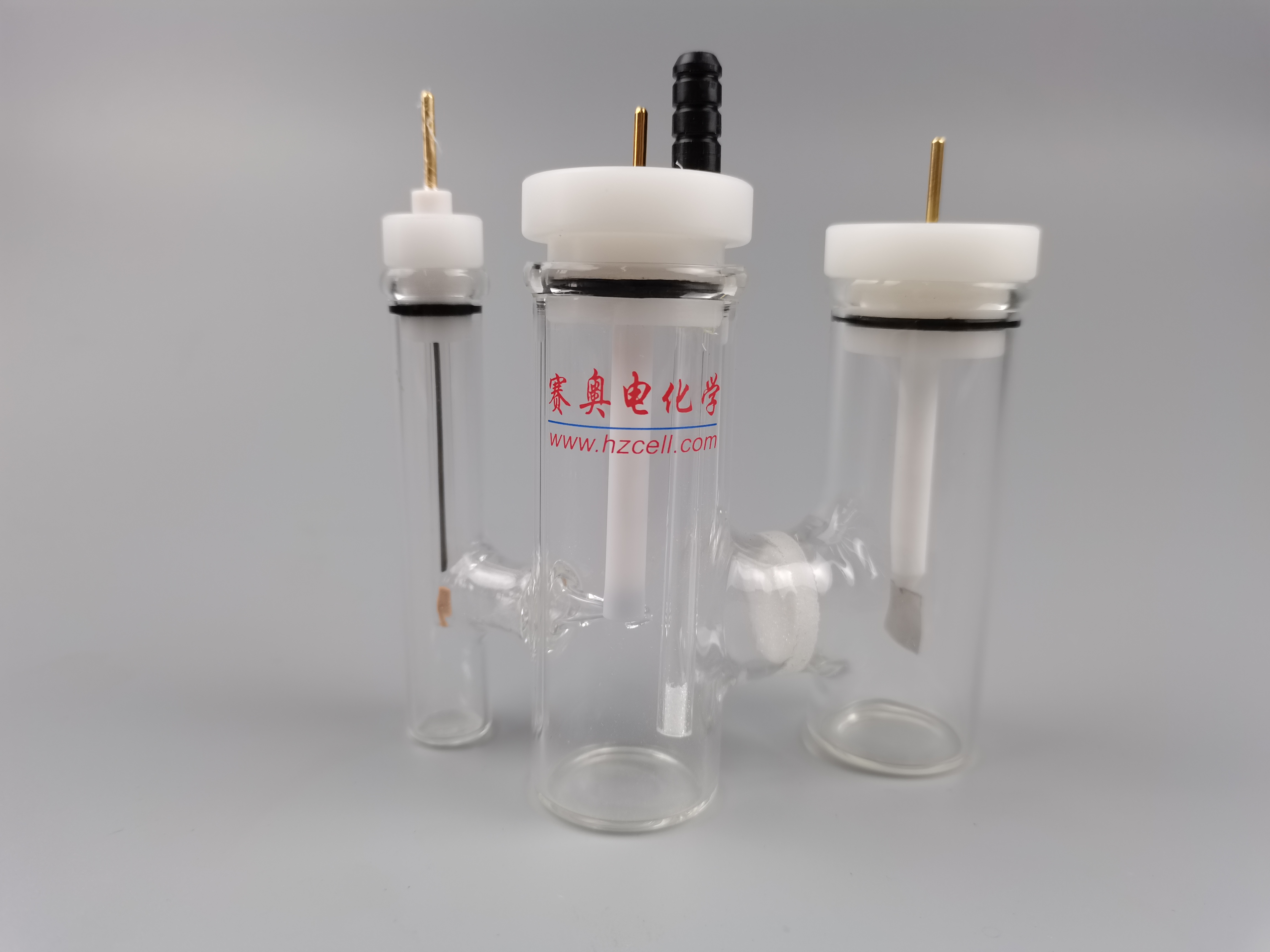 Electrochemical Three-Electrode Testing Cell / HZC-002(图1)